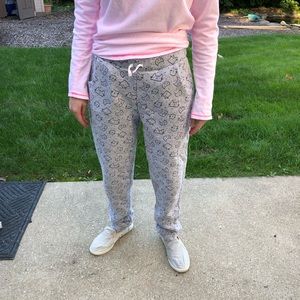 Cat & Jack Size 14-16 kitten sweatpants w/ pockets